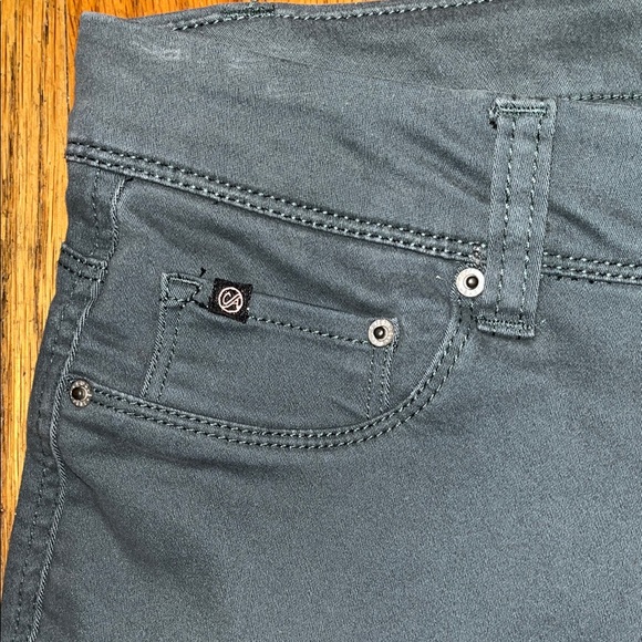 Curve Appeal Minimalist Jegging Olive Green Jeans Size 27 - Picture 4 of 8